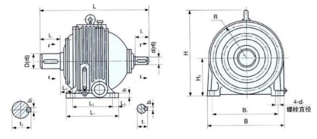 NGW行星齒輪減速機(jī)